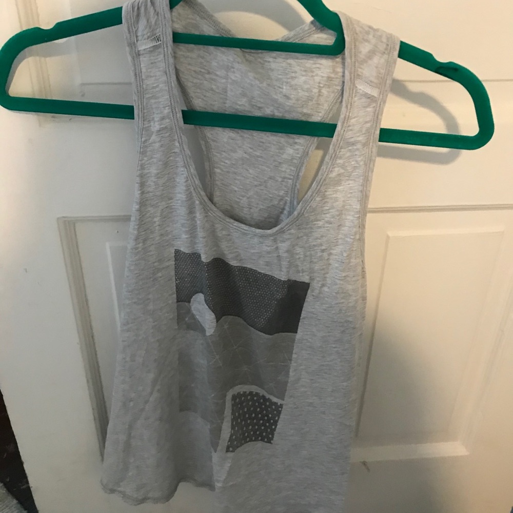 Lululemon Grey tank top size 6